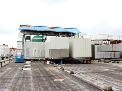 尚佳空調(diào)恒溫恒濕空調(diào)機(jī)組客戶-上?？死蚪z汀外高橋工廠